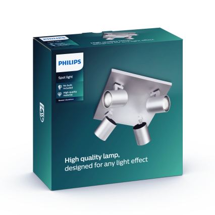 Philips - Spotlámpa 4xGU10/50W/230V