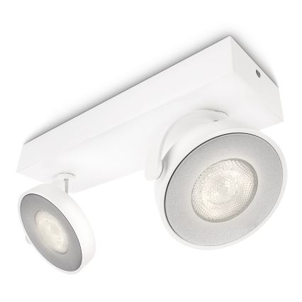 Philips 53172/31/P0 - Spotlámpa MYLIVING CLOCKWORK 2xLED/4,5W/230V