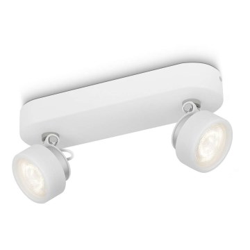 Philips 53272/31/16 - LED spotlámpa RIMUS 2xLED/3W/230V