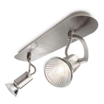 Philips 56182/17/16 - CADET spotlámpa 2xGU10/35W