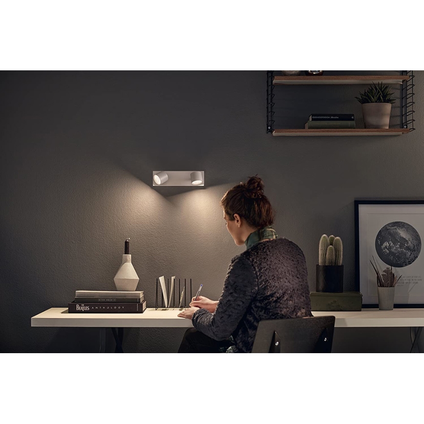 Philips 56242/31/P0 - LED Szabályozható spotlámpa STAR 2xLED/4,5W/230V