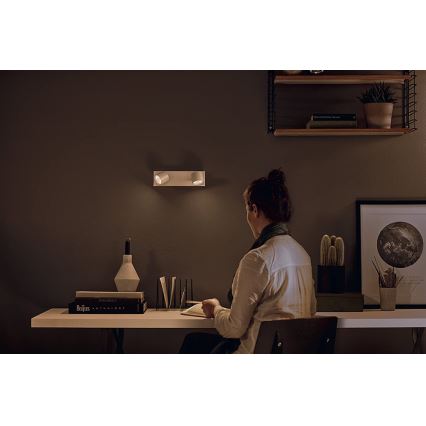 Philips 56242/31/P0 - LED Szabályozható spotlámpa STAR 2xLED/4,5W/230V