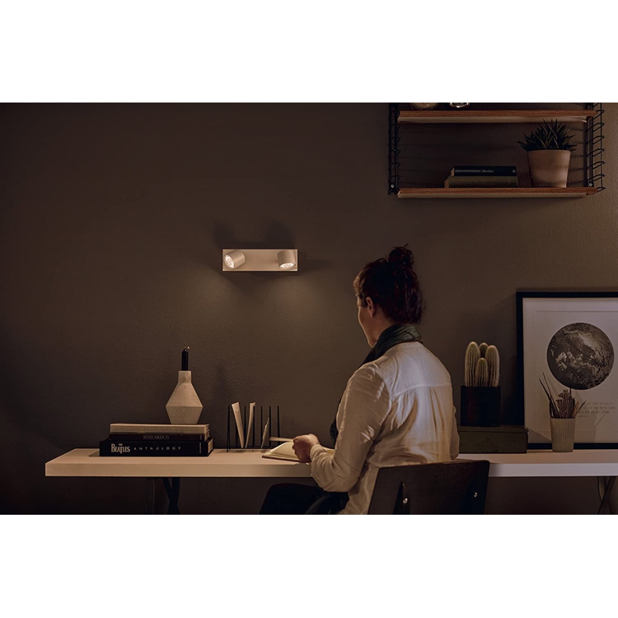 Philips 56242/31/P0 - LED Szabályozható spotlámpa STAR 2xLED/4,5W/230V