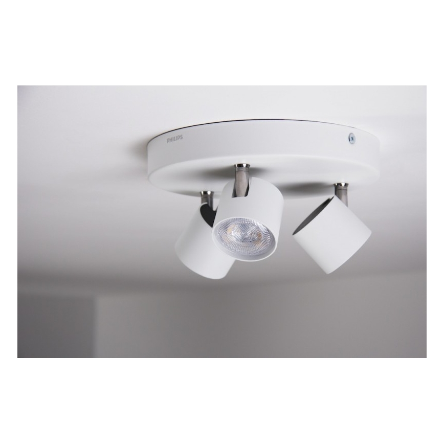 Philips 56243/31/16 - LED spotlámpa MYLIVING STAR 3xLED/4W/230V