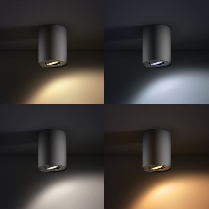 Philips 56330/30/P7 - LED Spotlámpa PILLAR HUE 1xGU10/5,5W/230V