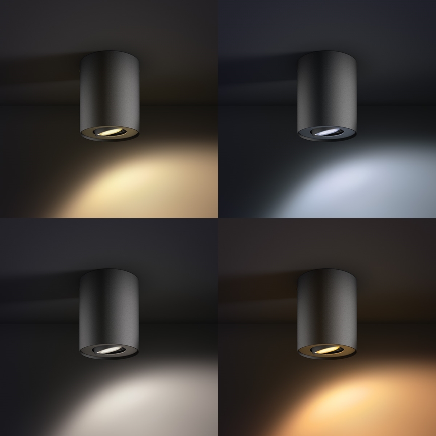 Philips 56330/30/P7 - LED Spotlámpa PILLAR HUE 1xGU10/5,5W/230V