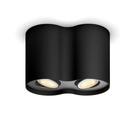 Philips - LED Dimmeres Hue PILLAR lámpa 2xGU10/5W/230V + távirányító