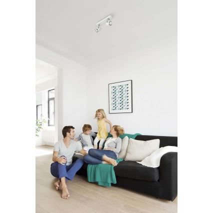Philips 56482/31/16 - Spotlámpa MYLIVING BALSA 2xGU10/35W/230V