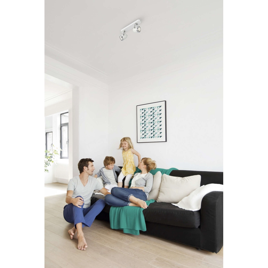 Philips 56482/31/16 - Spotlámpa MYLIVING BALSA 2xGU10/35W/230V