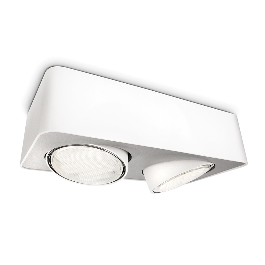 Philips 57952/31/16 - LED spotlámpa MYLIVING CONFIDENT 2xGX53/9,5W/230V