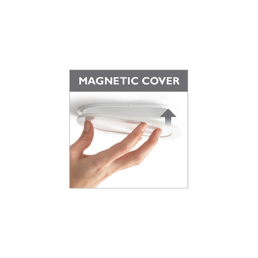 Philips 57955/31/16 - Fürdőszobai mennyezeti lámpa MYLIVING HUDDLE 1xE27/12W/230V fehér