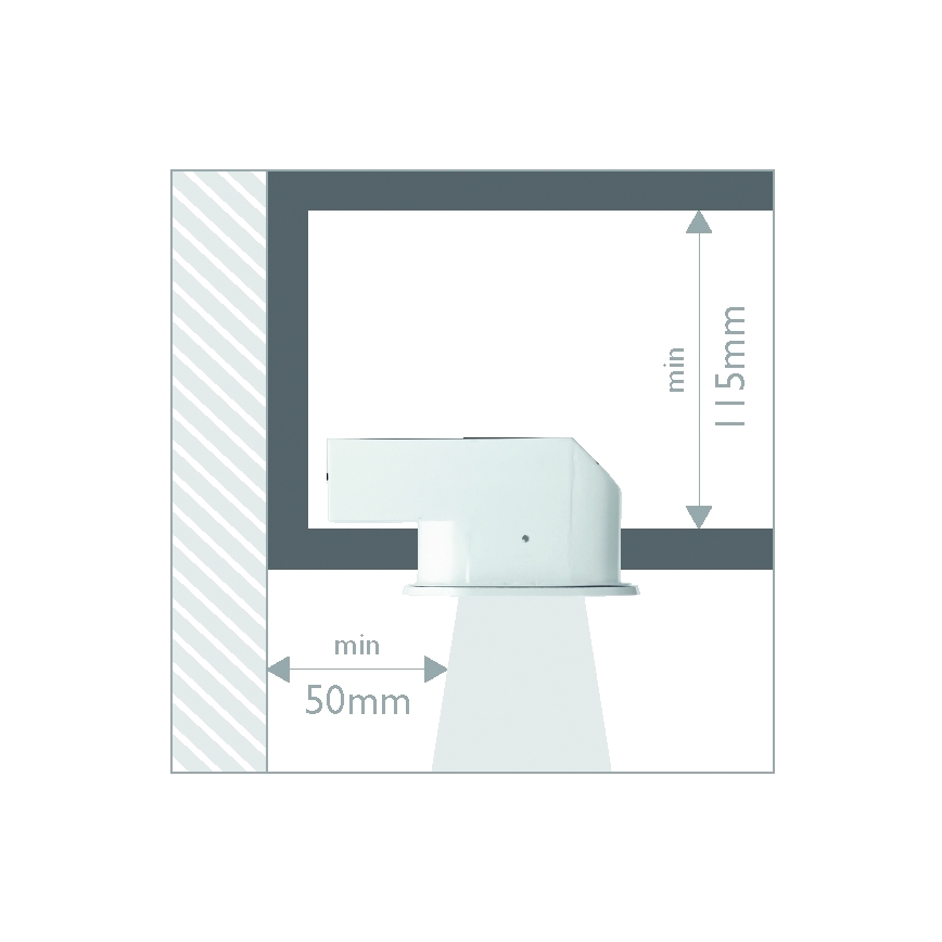 Philips 57955/31/16 - Fürdőszobai mennyezeti lámpa MYLIVING HUDDLE 1xE27/12W/230V fehér