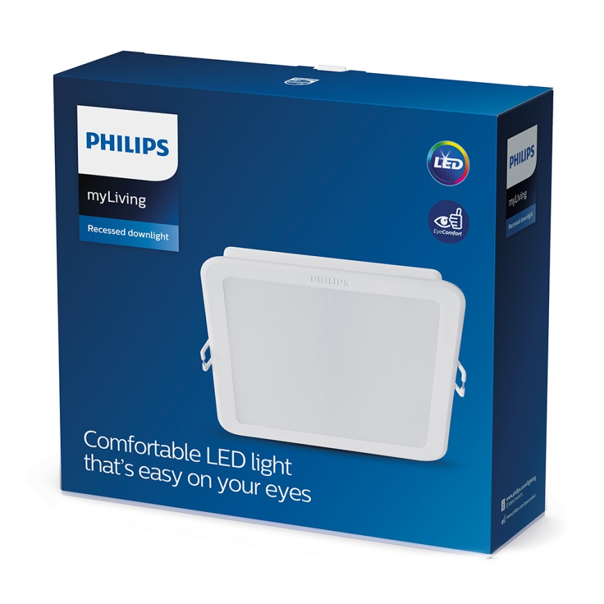 Philips - LED beépíthető mennyezeti lámpa LED/17W/230V 3000K