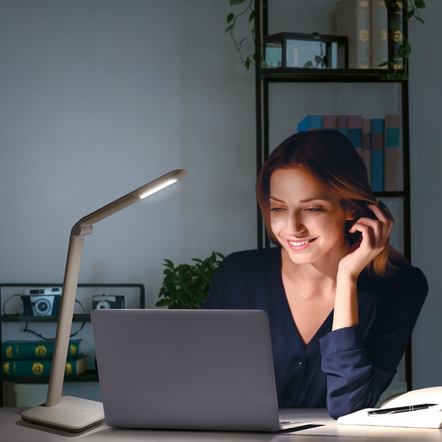 Philips 66016/31/P3 - LED Dimmelhető asztali lámpa JABIRU LED/4,5W/230V fehér