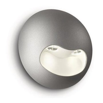 Philips 69085/87/16 - LED Fali lámpa MYLIVING MILIO 2xLED/2,5W/230V