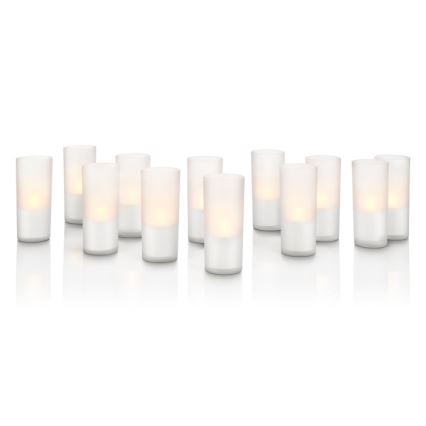 Philips 69133/60/PH - Dekor LED gyertyák CANDLE LIGHTS (készlet 12ks.) 1xLED/1W/230V
