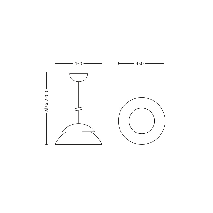 Philips 71200/31/PH - Csillár HUE BEYOND 4xLED/4,5W/230V/RGB