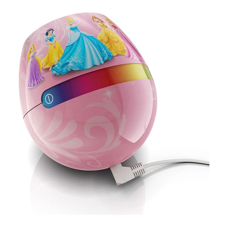 Philips 71704/28/16 - Dekoratív gyermek LED lámpa LIVINGCOLORS MICRO DISNEY PRINCESS 1xRGB LED/4,7W/230V