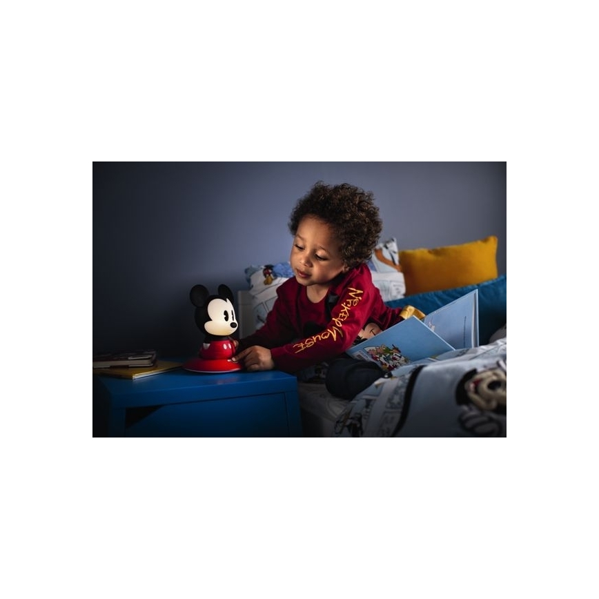 Philips 71709/30/16 -  LED-es gyerek lámpa DISNEY SOFTPAL MICKEY LED/1W