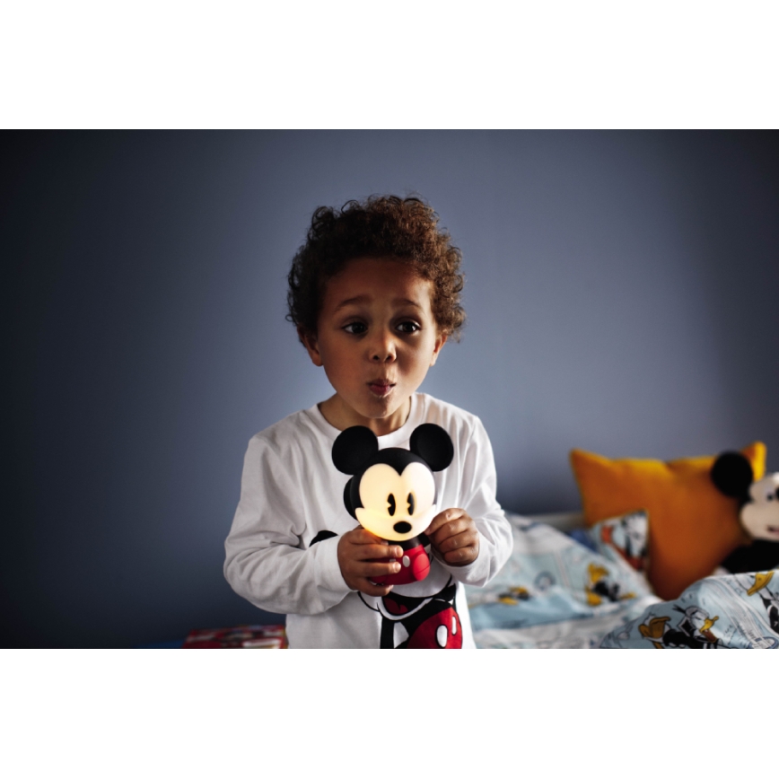 Philips 71709/30/16 -  LED-es gyerek lámpa DISNEY SOFTPAL MICKEY LED/1W