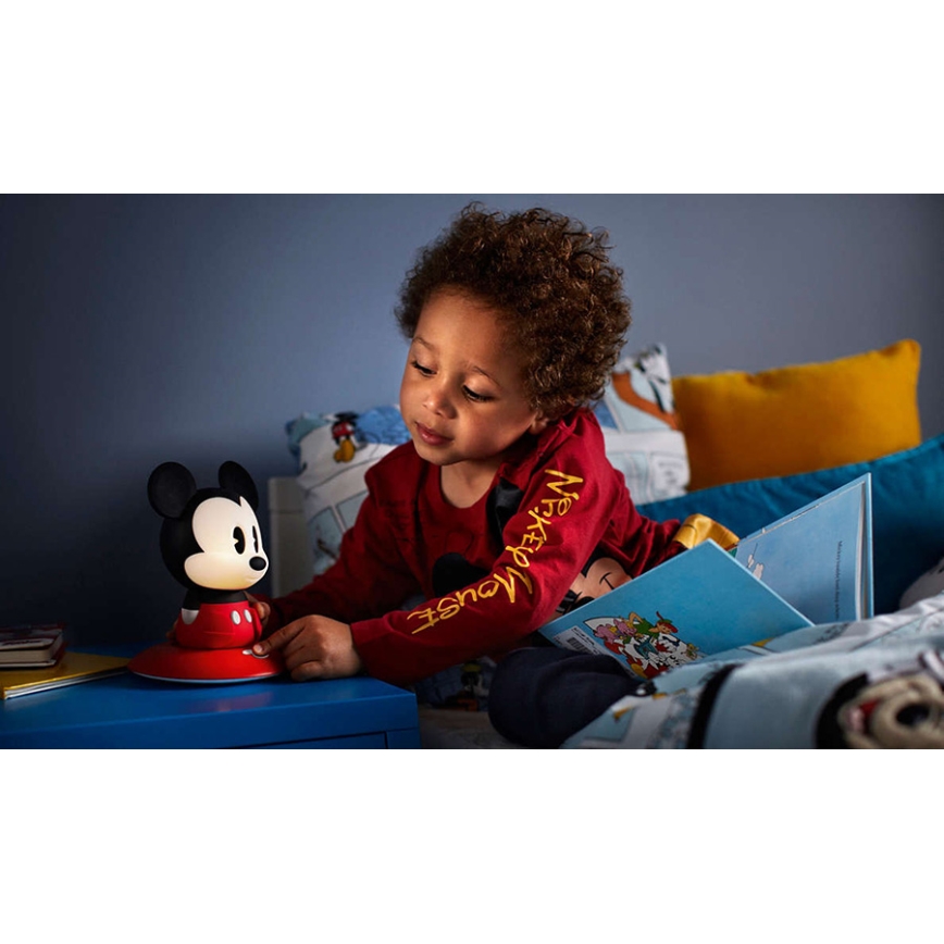 Philips 71709/30/26 - LED gyereklámpa DISNEY MICKEY MOUSE LED/0,18W/230V