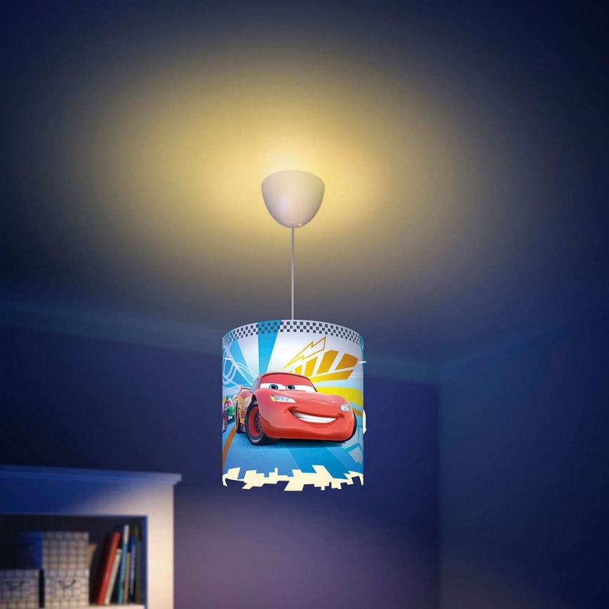 Philips 71751/32/26 - Gyerek csillár zsinóron DISNEY CARS 1xE27/60W/230V