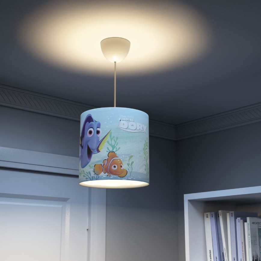 Philips 71751/90/26 - Lámpaernyő gyermek csillárhoz DISNEY FINDING DORY E27 átm. 26 cm
