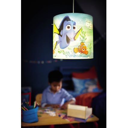 Philips 71751/90/26 - Lámpaernyő gyermek csillárhoz DISNEY FINDING DORY E27 átm. 26 cm