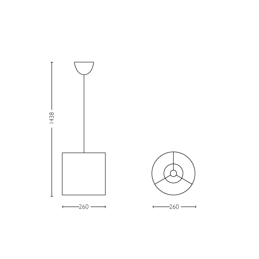 Philips 71751/90/26 - Lámpaernyő gyermek csillárhoz DISNEY FINDING DORY E27 átm. 26 cm