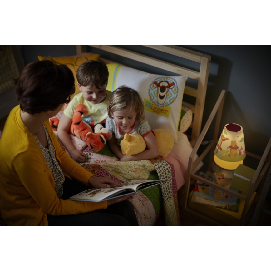 Philips 71764/34/16 - DISNEY WINNIE THE POOH LED-es gyerek asztali lámpa 1xLED/4W