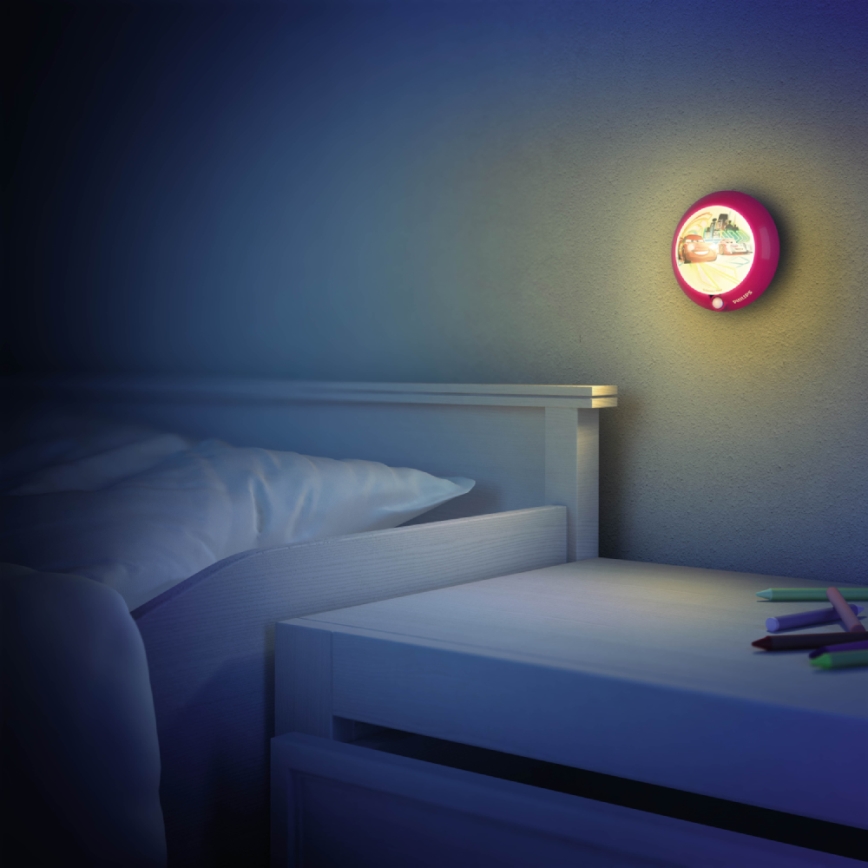 Gyermek tájekoztató  LED lámpa 1xLED CARS/0,06W/3V