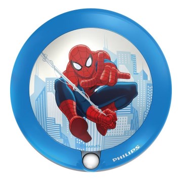 Philips 71765/40/16 - LED Gyerek lámpa érzékelővel SPIDER 1xLED/0,06W/2xAAA