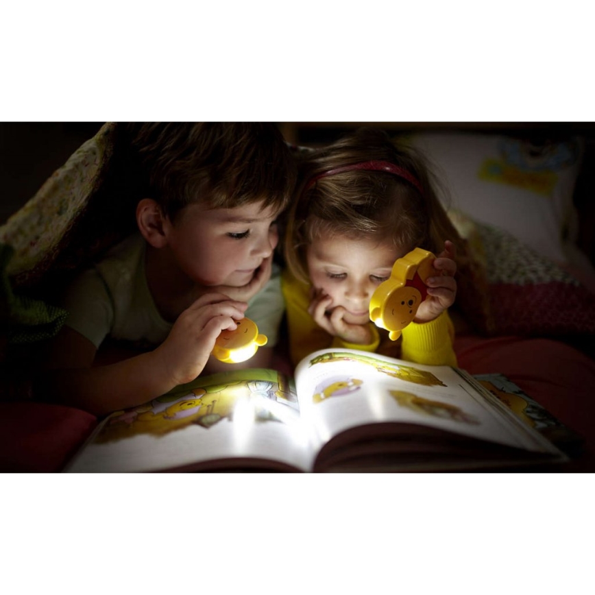 Philips 71767/34/16 - LED gyermek zseblámpa DISNEY WINNIE THE POOH 1xLED/0,3W/3V