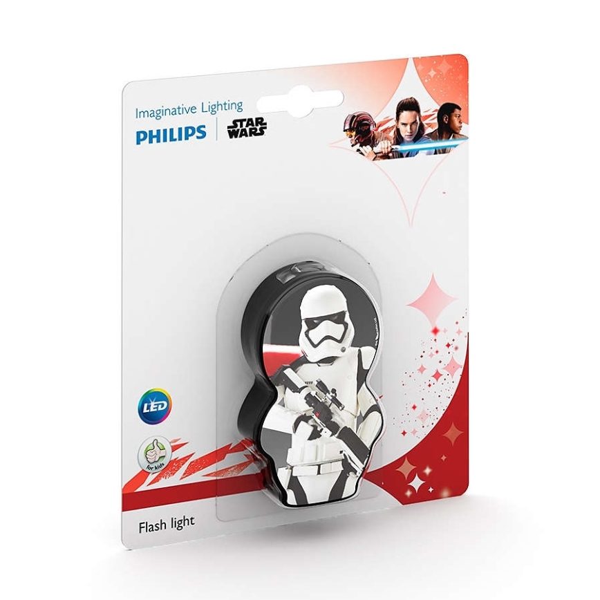 Philips 71767/97/P0 - LED Gyerek lámpa STAR WARS STORMTROOPER 1xLED/0,3W