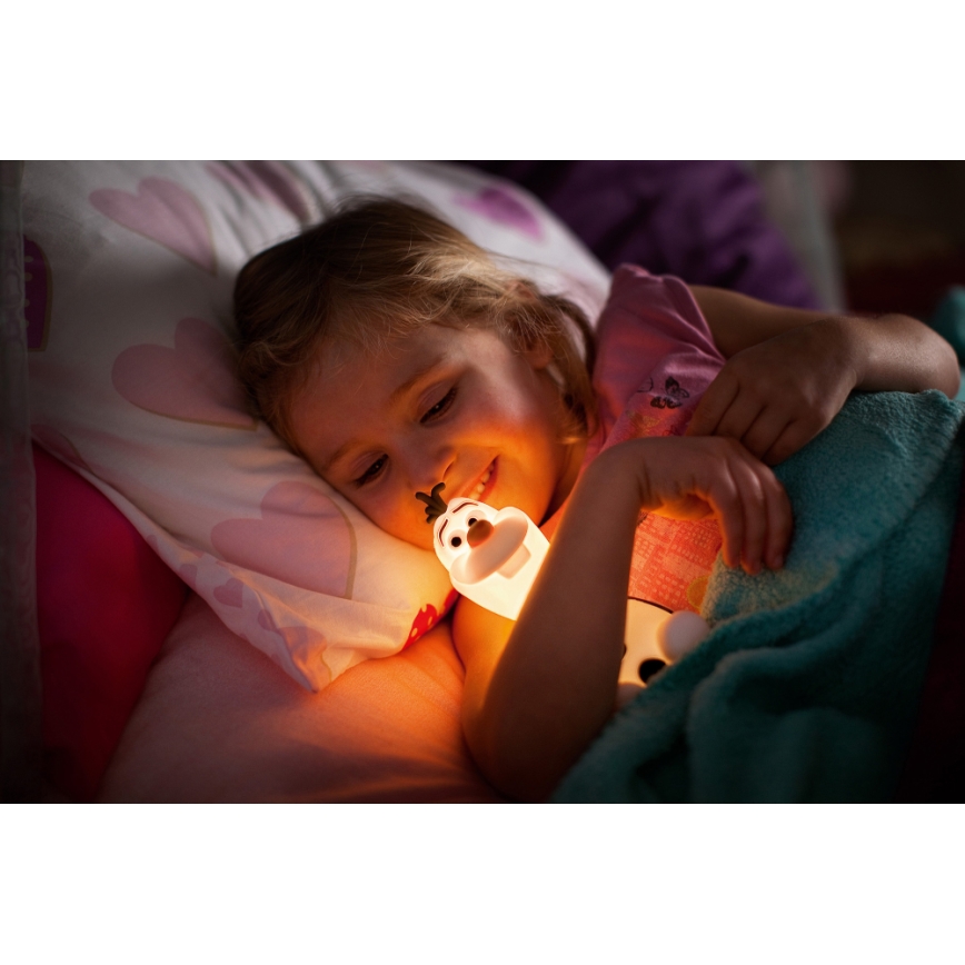 Philips 71768/08/16 - LED dětská lampa FROZEN 1xLED/0,2W/2xAAA