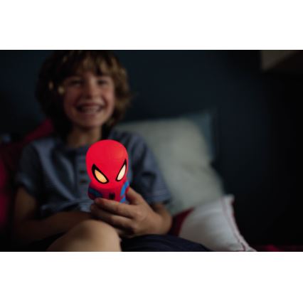 Philips 71768/40/16 - LED gyermek lámpa DISNEY SPIDER-MAN 2xLED/0,2W/2xAAA