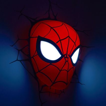 Philips 71786/40/16 - Gyereklámpa SPIDERMAN LED/3xAA