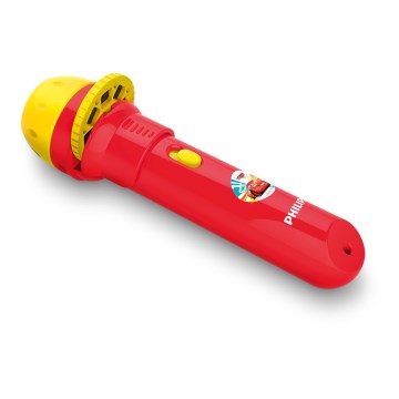 Philips 71788/32/16 - LED Gyerek zseblámpa és projektor DISNEY CARS LED/3xLR44