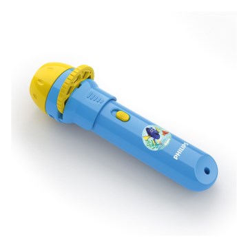 Philips 71788/90/16 - LED Gyerek zseblámpa és projektor DISNEY DORY LED/3xLR44