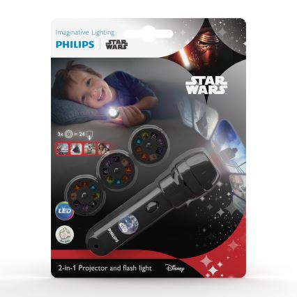 Philips 71788/99/16 - Gyerek projektor STAR WARS LED/3xLR44