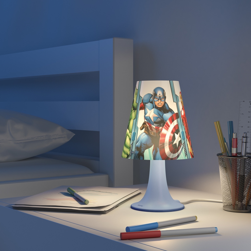 Philips 71795/36/16 - Asztali lámpa AVENGERS LED/2,3W/230V
