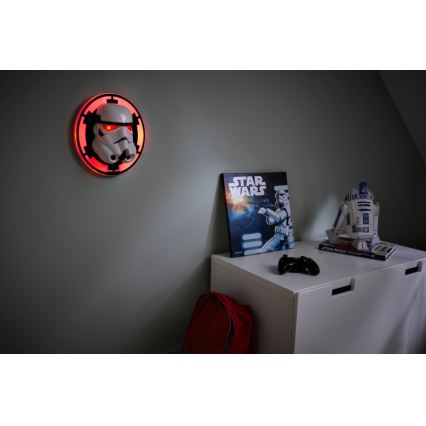 Philips 71937/31/P0 - LED gyerek lámpa DISNEY STAR WARS STORMTROOPER 2xLED/0,2W/3V