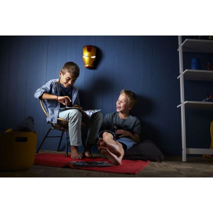 Philips 71939/55/P0 - LED gyerek lámpa IRON MAN 2xLED/0,2W/3V