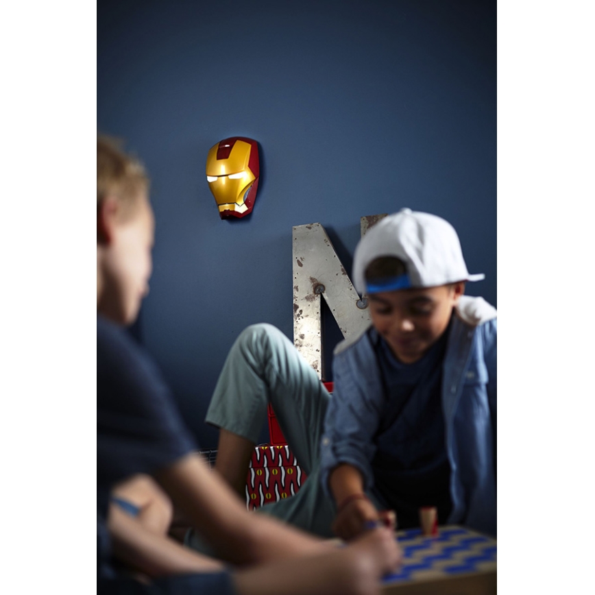 Philips 71939/55/P0 - LED gyerek lámpa IRON MAN 2xLED/0,2W/3V