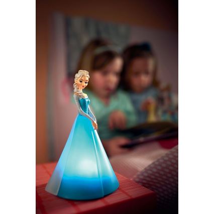 Philips 71943/08/P0 - LED gyerek asztali lámpa PRINCESS ELSA 2xLED/0,2W/3V