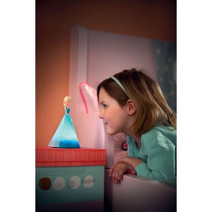 Philips 71943/08/P0 - LED gyerek asztali lámpa PRINCESS ELSA 2xLED/0,2W/3V