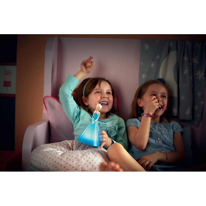 Philips 71943/08/P0 - LED gyerek asztali lámpa PRINCESS ELSA 2xLED/0,2W/3V