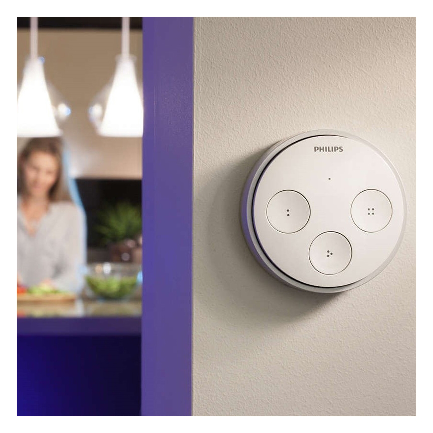 Philips 8718696498026 - Kapcsoló / szabályzó HUE elem nélküli üzemeltetés