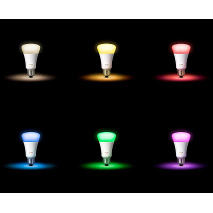 Philips 8718696592946  - SADA 3x Žárovka stmívatelná HUE WHITE AND COLOR AMBIANCE 3xE27/10W/230V