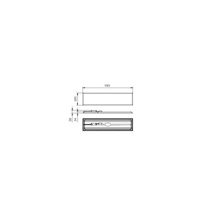 Philips - LED álmennyezeti panel PROJECTLINE LED/36W/230V UGR19 4000K 119x29,5 cm